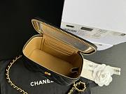 Chanel Vantiy Case Black Leather Bag - 6