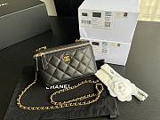 Chanel Vantiy Case Black Leather Bag - 3