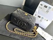 Chanel Vantiy Case Black Leather Bag - 2