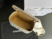 Chanel Vantiy Case White Leather Bag  - 5