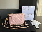 Chanel Vantiy Case Pink Leather Bag - 3