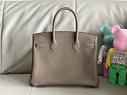 Hermes Birkin Togo Leather Silver/ Gold Hardware 30cm Bag - 5