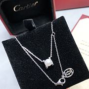 Cartier silver / gold pearl necklace - 3