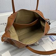 GIVENCHY Medium Antigona Lock Soft Brown Leather Bag - 4