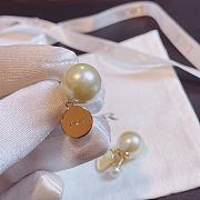 Dior pearl earings  - 3