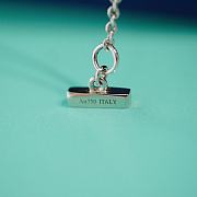 Tiffany ribbon silver necklace - 3