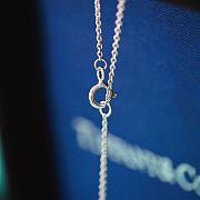 Tiffany ribbon silver necklace - 2