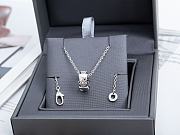 Bvlgari Serpenti rose silver necklace - 1