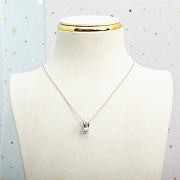 Bvlgari Serpenti rose silver necklace - 4