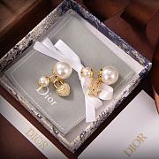 Dior pearl lock and star earings  - 5