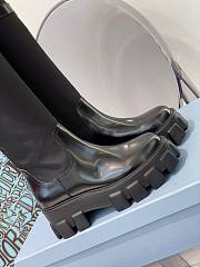 Prada high black patent leather boot - 3