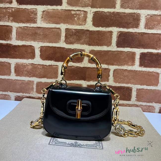 Gucci Bamboo 1947 mini top handle bag - 1