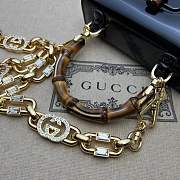 Gucci Bamboo 1947 mini top handle bag - 3