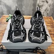 Balenciaga 3XL Sneakers BB Dad Black White Shoes  - 6