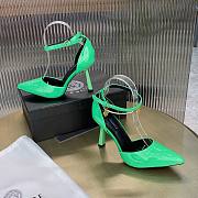 Versace green patent leather heels - 6