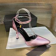 Versace pink patent leather heels - 2