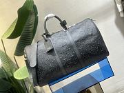 Louis Vuitton Black Keepall Bandouliere 50 Bag M21375 - 5