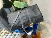 Louis Vuitton Black Keepall Bandouliere 50 Bag M21375 - 6