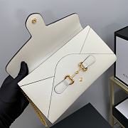 Gucci 1955 Horsebit white pouch - 6