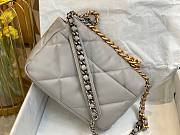 Chanel 19 flap gray bag 26cm - 2