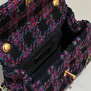 Chanel  Tweed Gold Hardware Flap Bag - 5