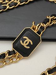 Chanel 22B woc logo gold chain bag - 5