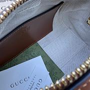 Gucci GG Matelassé leather small duffle beige bag - 4