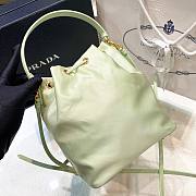 Prada re-nylon green bucket bag - 2