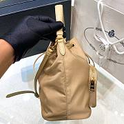 Prada re-nylon beige bucket bag - 2