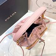 Prada re-nylon pink bucket bag - 3