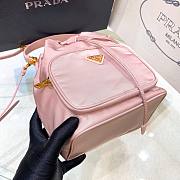 Prada re-nylon pink bucket bag - 6