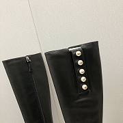 Chanel pearl high black boots - 3