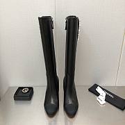 Chanel pearl high black boots - 2