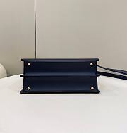 Fendi Peekaboo I See You Blue Hand Bag - 4