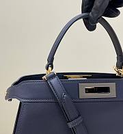 Fendi Peekaboo I See You Blue Hand Bag - 2