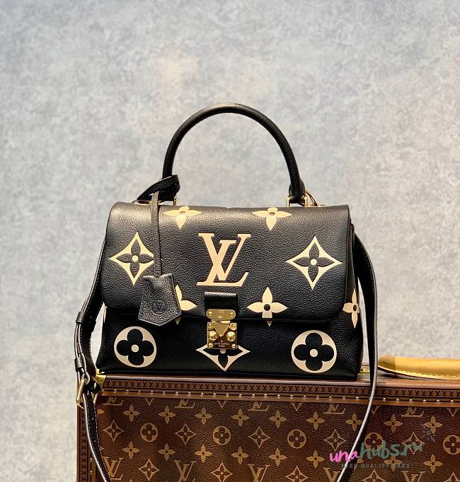 Louis Vuitton Madeleine MM Black Bag - 1