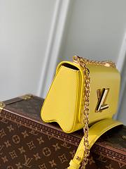 Louis Vuitton Twist Yellow Epi Leather Bag  - 5