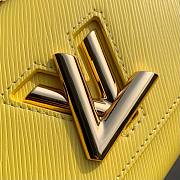 Louis Vuitton Twist Yellow Epi Leather Bag  - 3