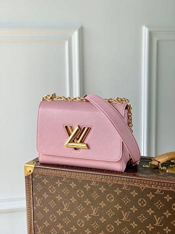 Louis Vuitton Twist Pink Epi Leather Bag