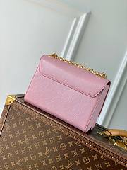 Louis Vuitton Twist Pink Epi Leather Bag - 6