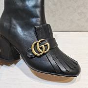 Gucci black GG boots  - 5