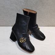 Gucci black GG boots  - 4