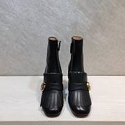 Gucci black GG boots  - 6