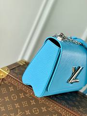 Louis Vuitton Twist Blue Epi Leather Bag - 5