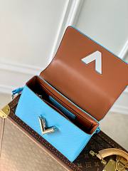 Louis Vuitton Twist Blue Epi Leather Bag - 3