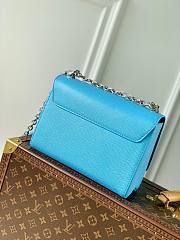 Louis Vuitton Twist Blue Epi Leather Bag - 2