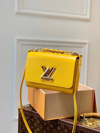Louis Vuitton Twist Yellow Epi Leather Bag M59888