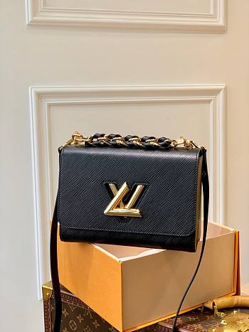 Louis Vuitton Twist Black Epi Leather Bag M59888