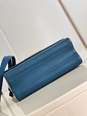 Louis Vuitton Twist LV Blue Epi Leather Bag - 5