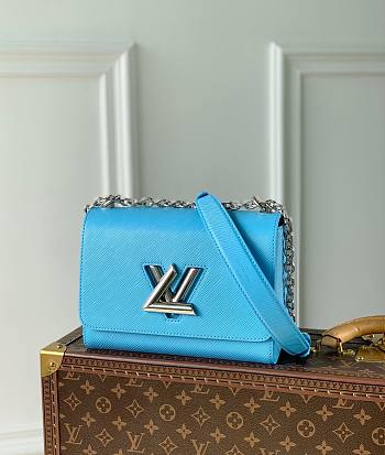 Louis Vuitton Twist Blue Epi Leather Bag